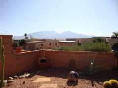 Back patio view